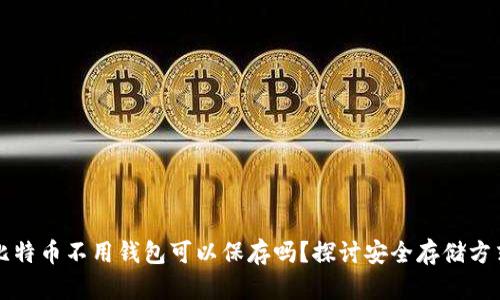 比特币不用钱包可以保存吗?探讨安全存储方式